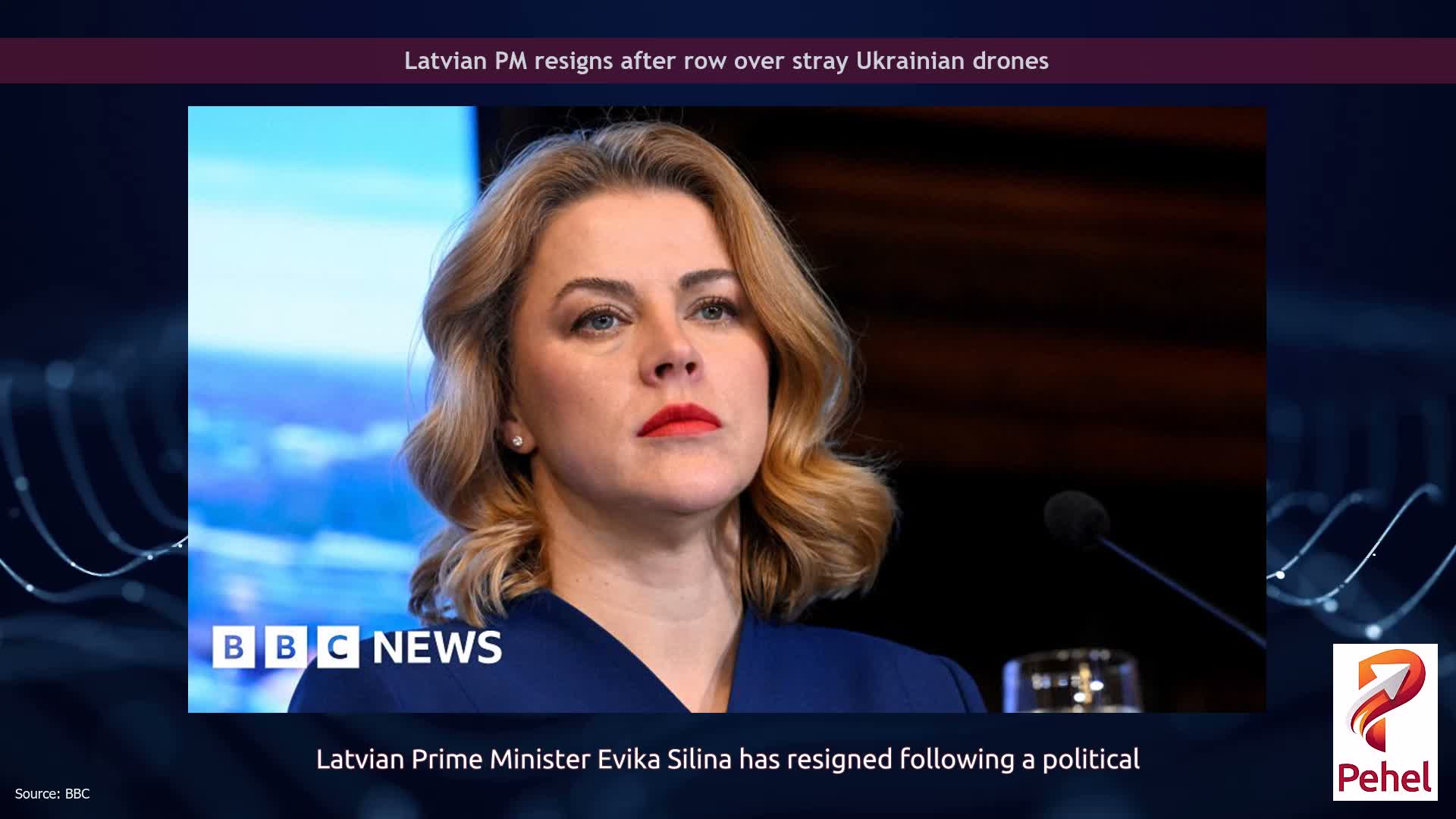 Latvian PM resigns after row over stray Ukrainian drones