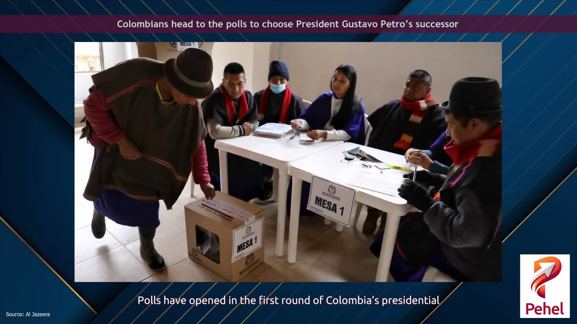 Colombians head to the polls to choose President Gustavo Petro’s successor