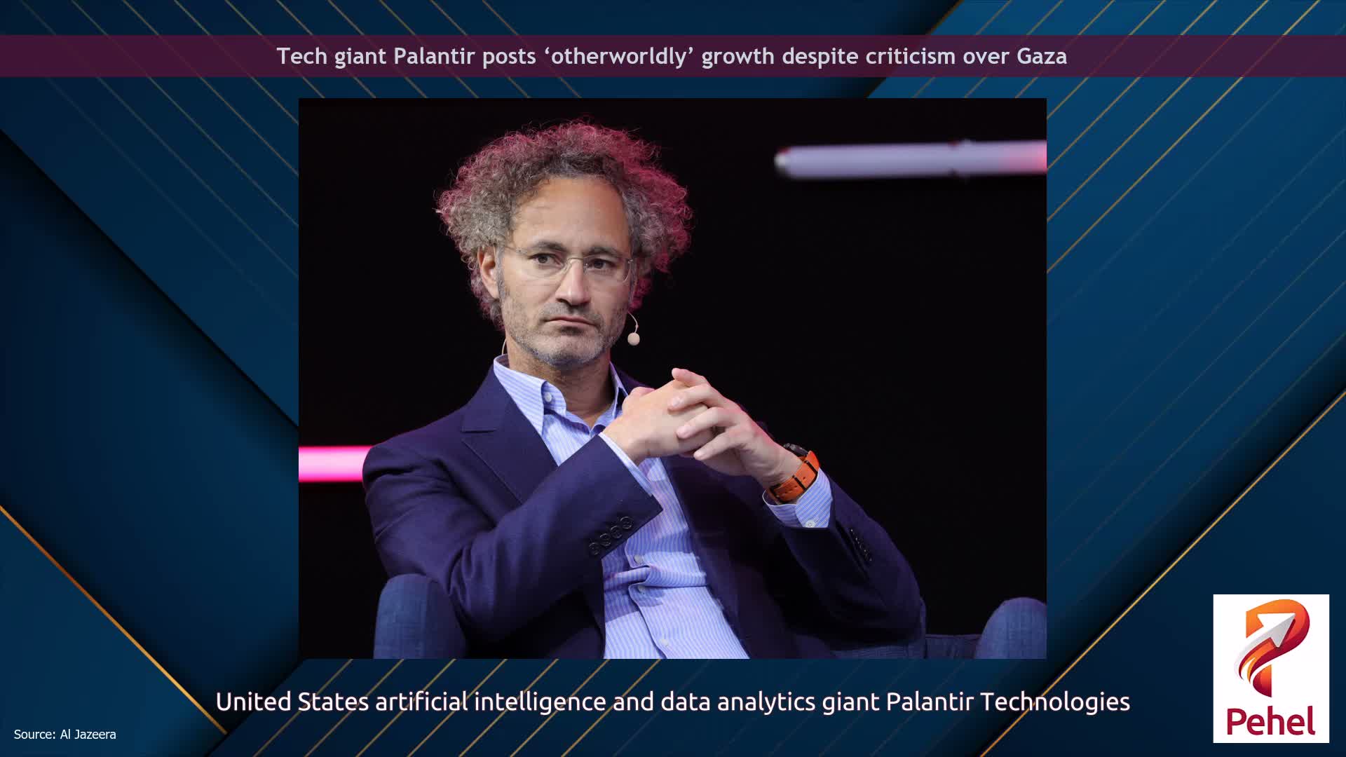 Tech giant Palantir posts ‘otherworldly’ growth despite criticism over Gaza
