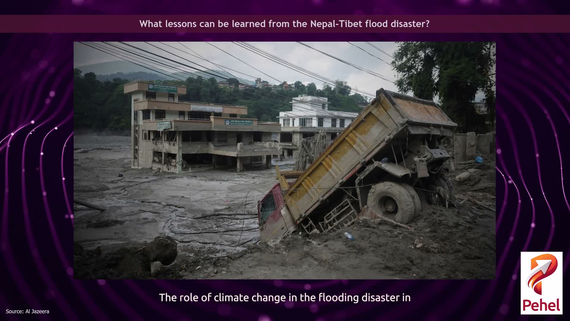 What lessons can be learned from the Nepal-Tibet flood disaster?