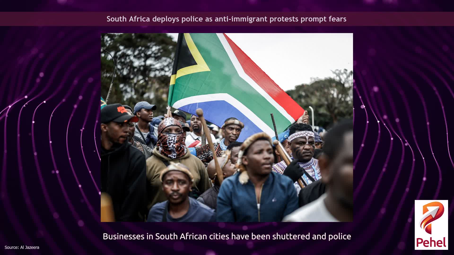 South Africa deploys police as anti-immigrant protests prompt fears