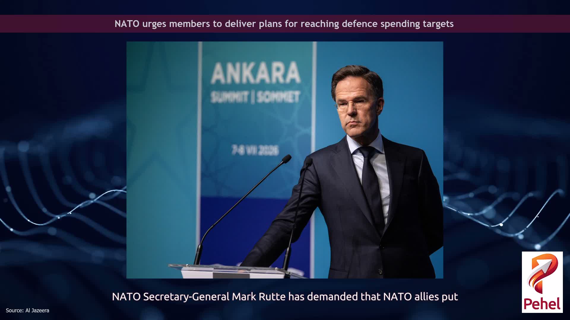 NATO urges members to deliver plans for reaching defence spending targets
