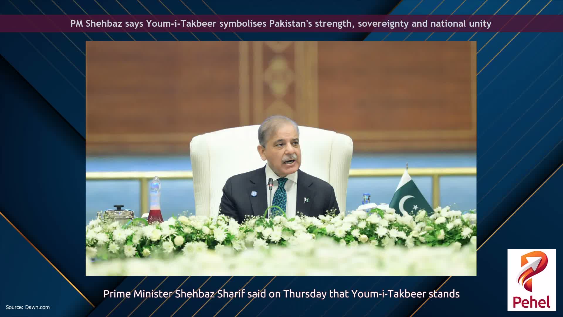 PM Shehbaz says Youm-i-Takbeer symbolises Pakistan's strength, sovereignty and national unity