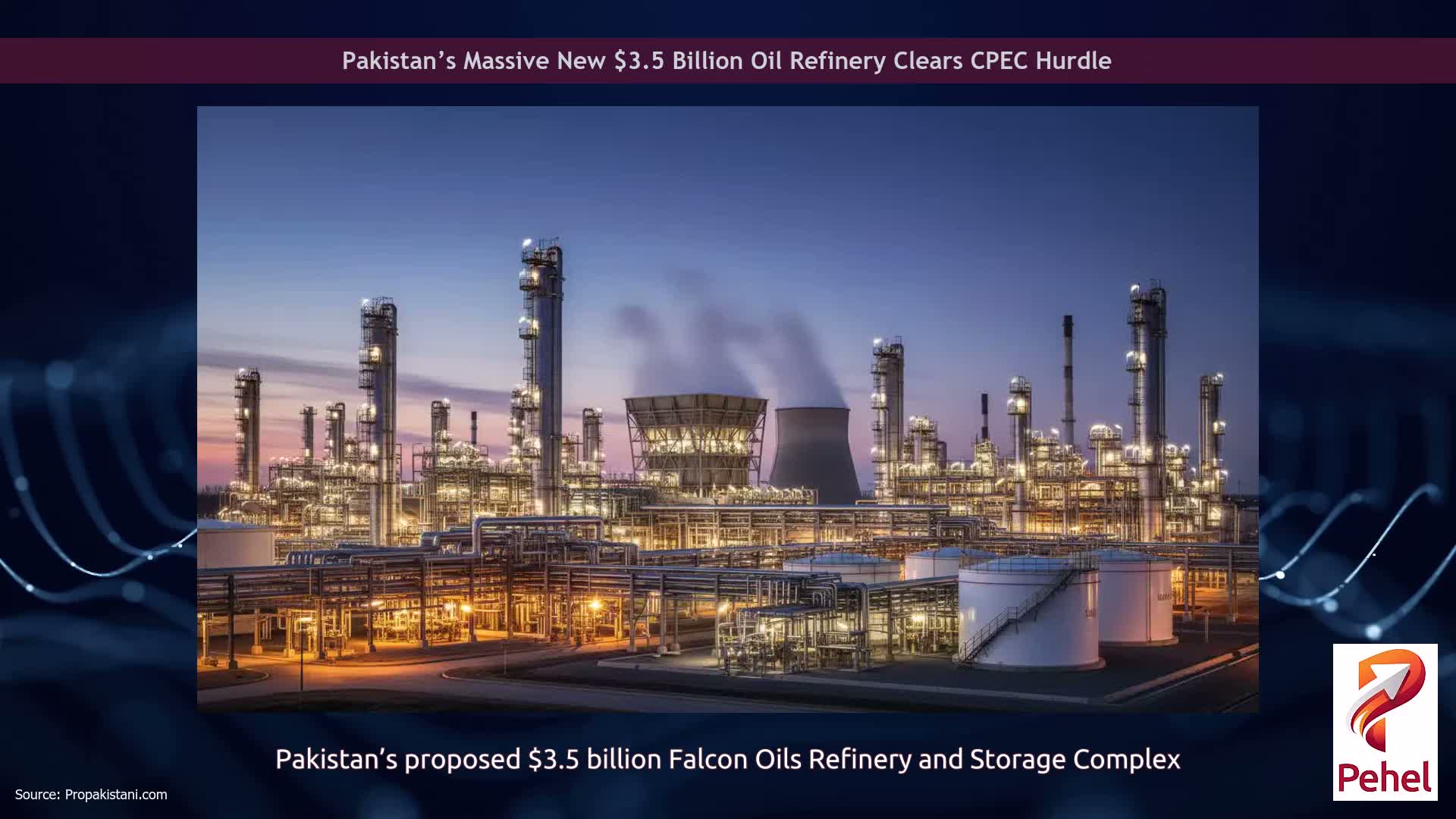 Pakistan’s Massive New $3.5 Billion Oil Refinery Clears CPEC Hurdle
