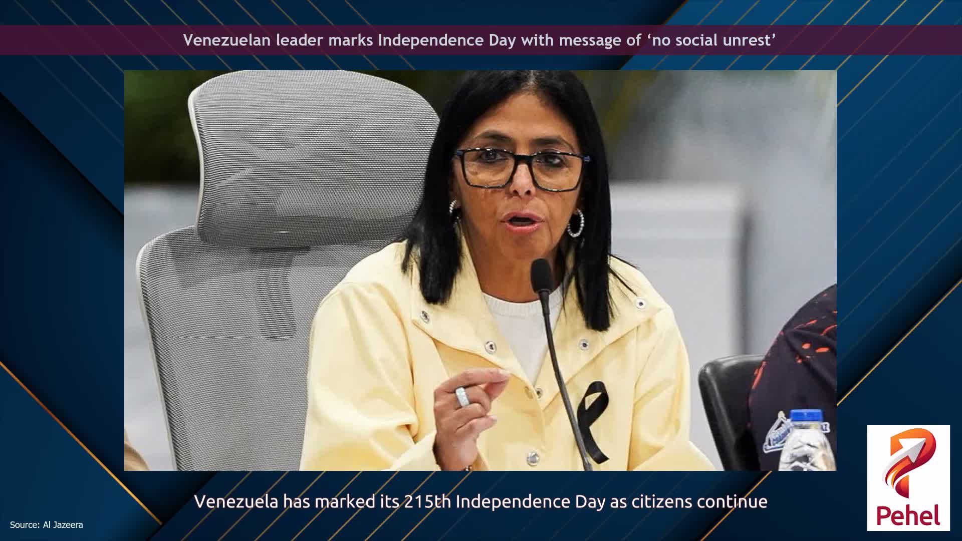 Venezuelan leader marks Independence Day with message of ‘no social unrest’
