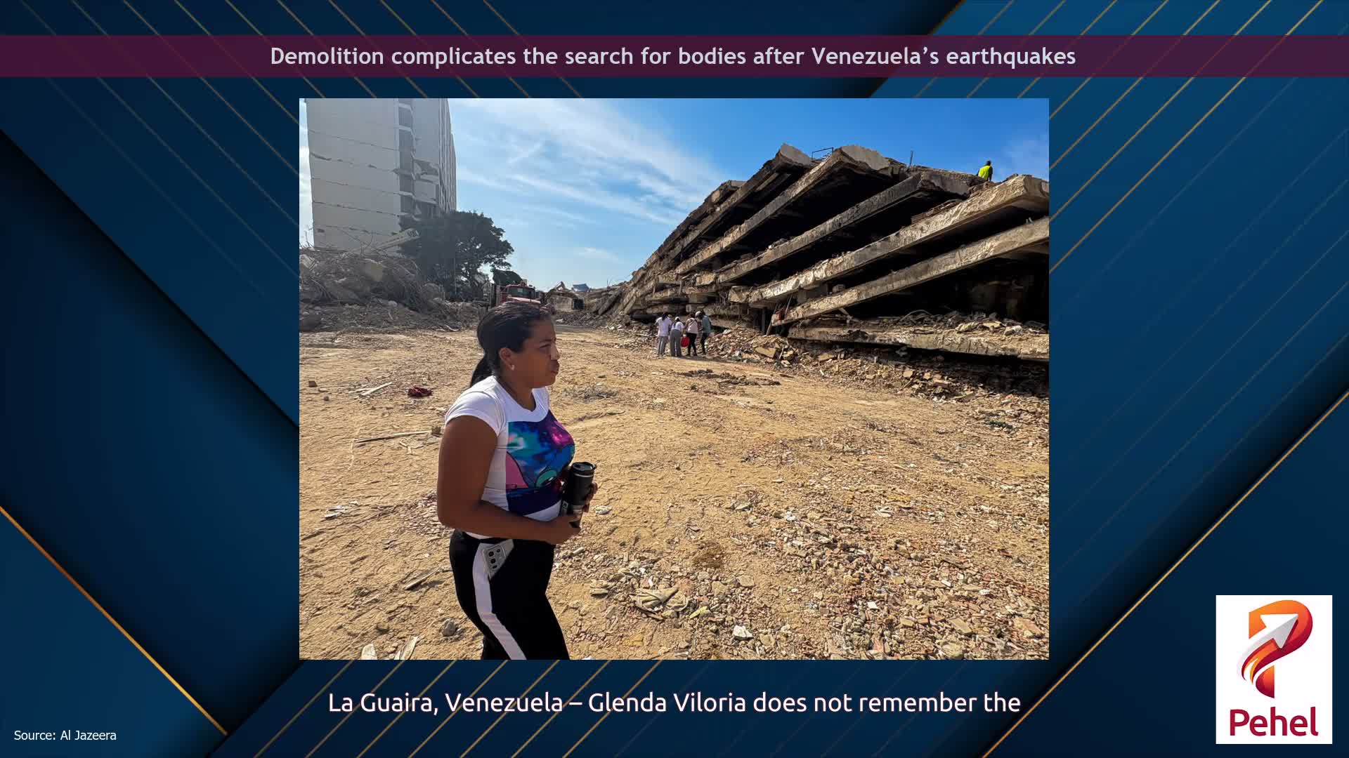 Demolition complicates the search for bodies after Venezuela’s earthquakes