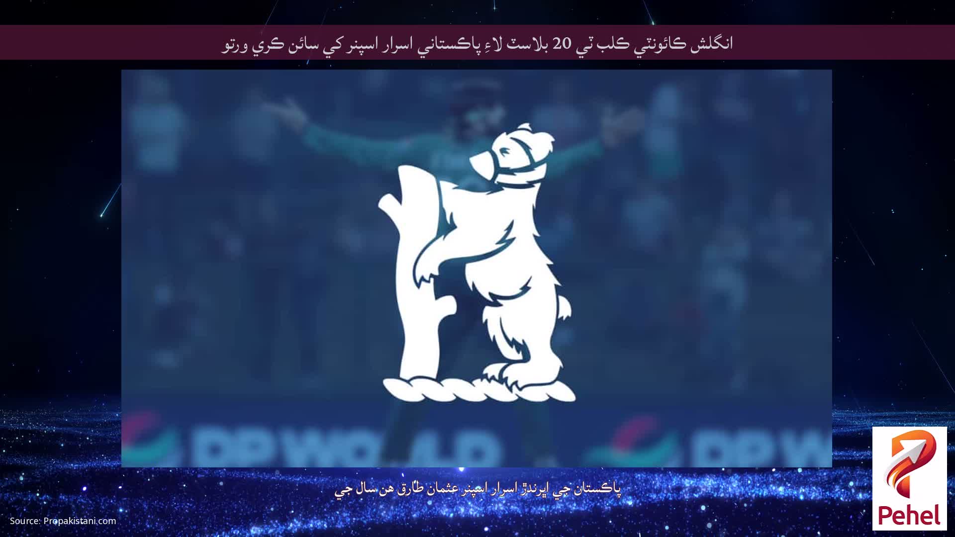انگلش ڪائونٽي ڪلب ٽي 20 بلاسٽ لاءِ پاڪستاني اسرار اسپنر کي سائن ڪري ورتو