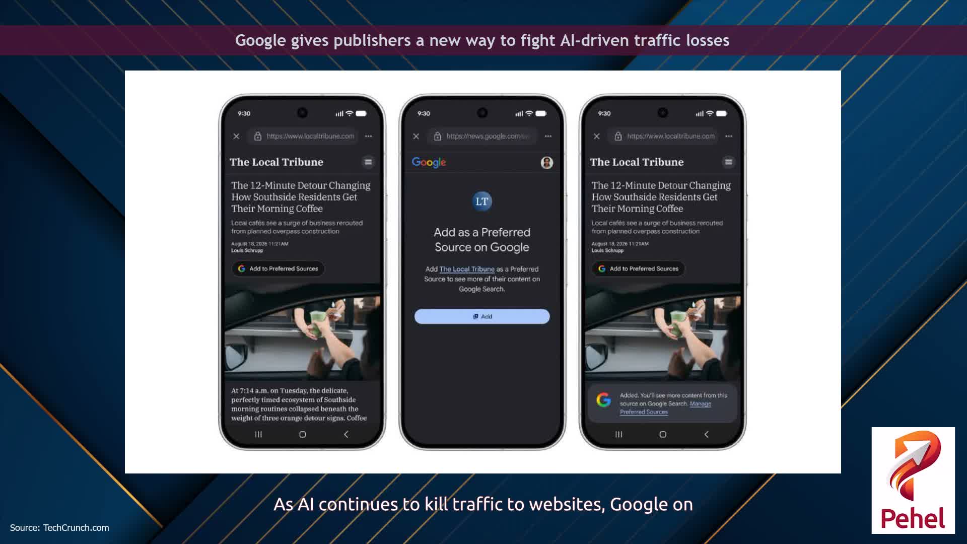 Google gives publishers a new way to fight AI-driven traffic losses
