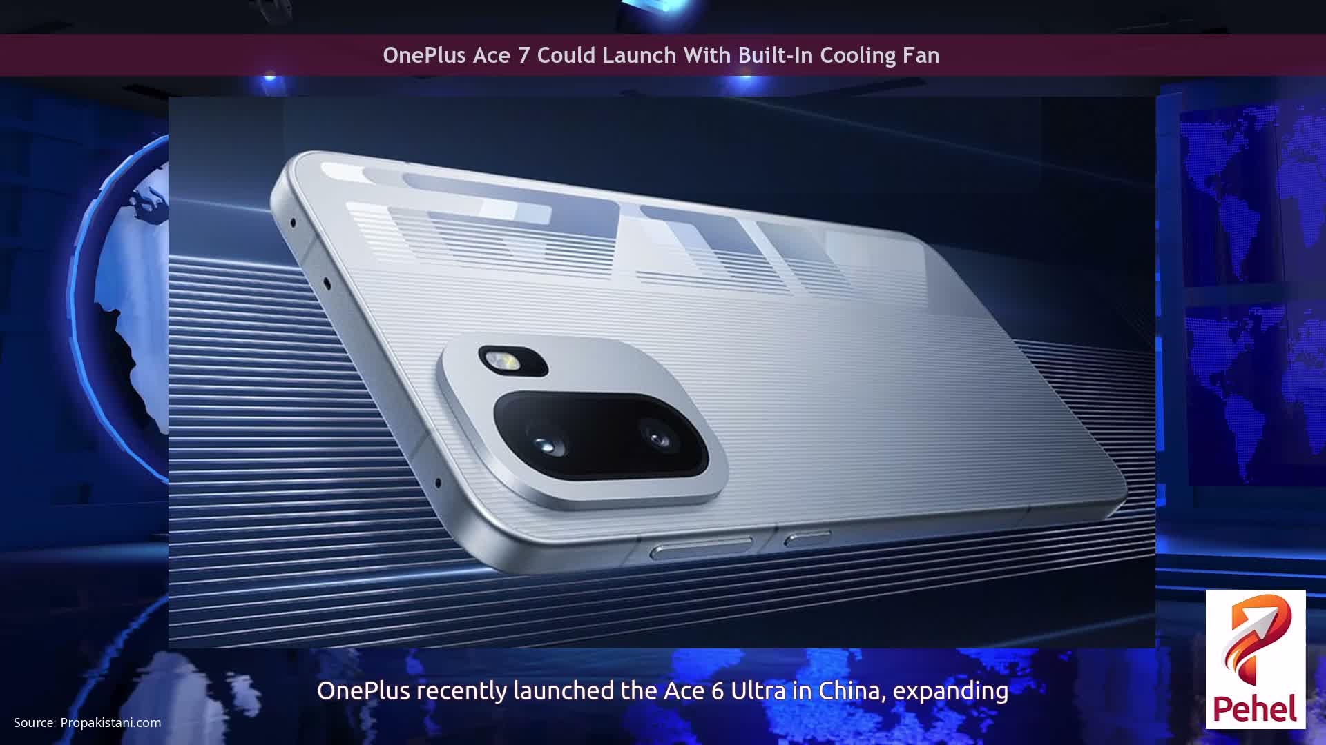 OnePlus Ace 7 Could Launch With Built-In Cooling Fan