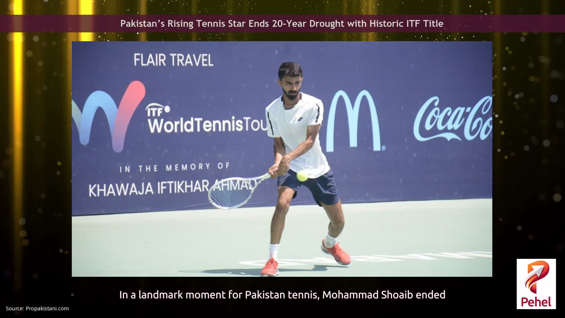 Pakistan’s Rising Tennis Star Ends 20-Year Drought with Historic ITF Title