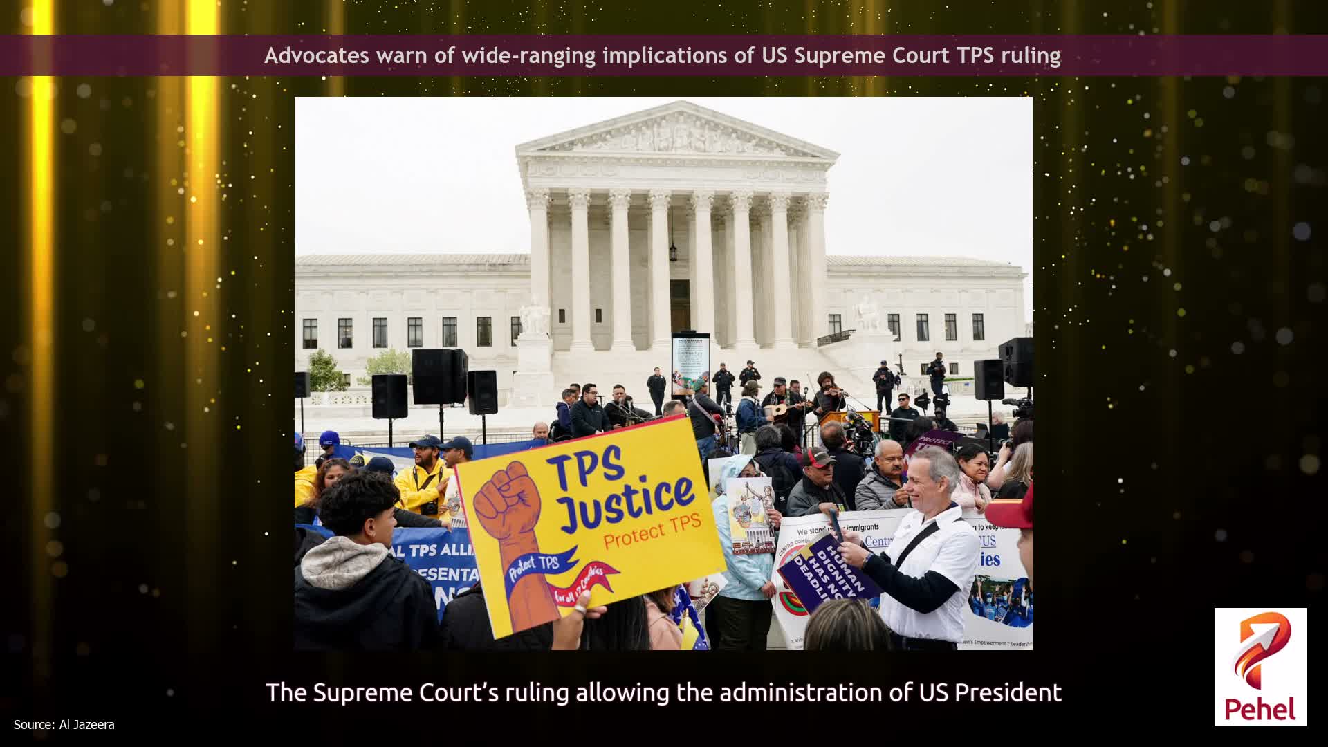Advocates warn of wide-ranging implications of US Supreme Court TPS ruling
