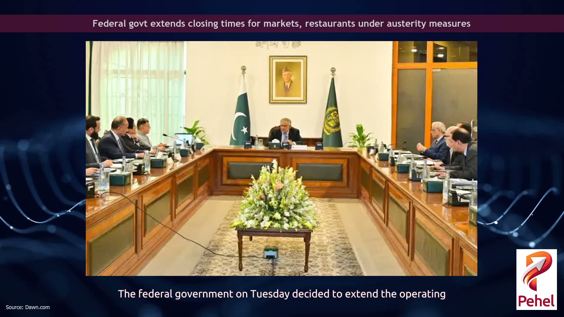 Federal govt extends closing times for markets, restaurants under austerity measures
