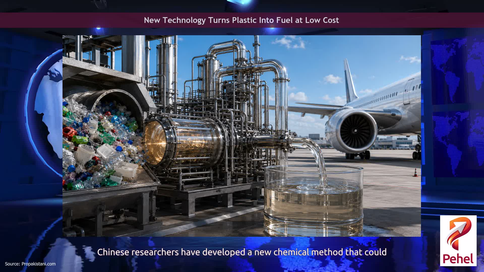 New Technology Turns Plastic Into Fuel at Low Cost