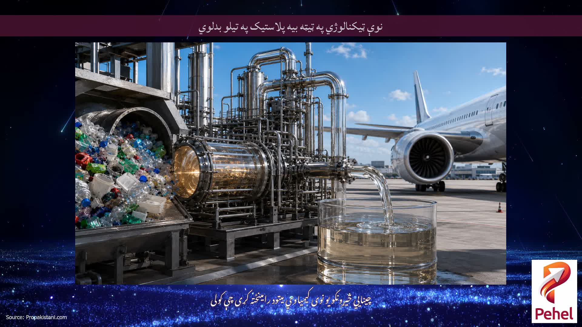 نوې ټیکنالوژي په ټیټه بیه پلاستیک په تیلو بدلوي