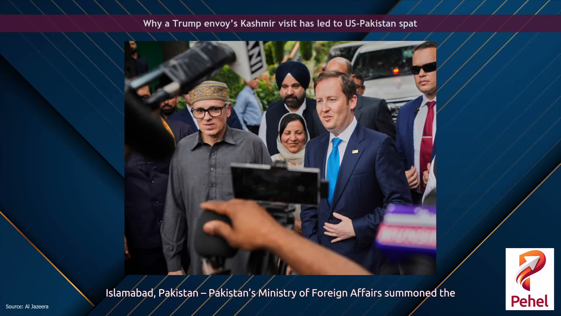 Why a Trump envoy’s Kashmir visit has led to US-Pakistan spat