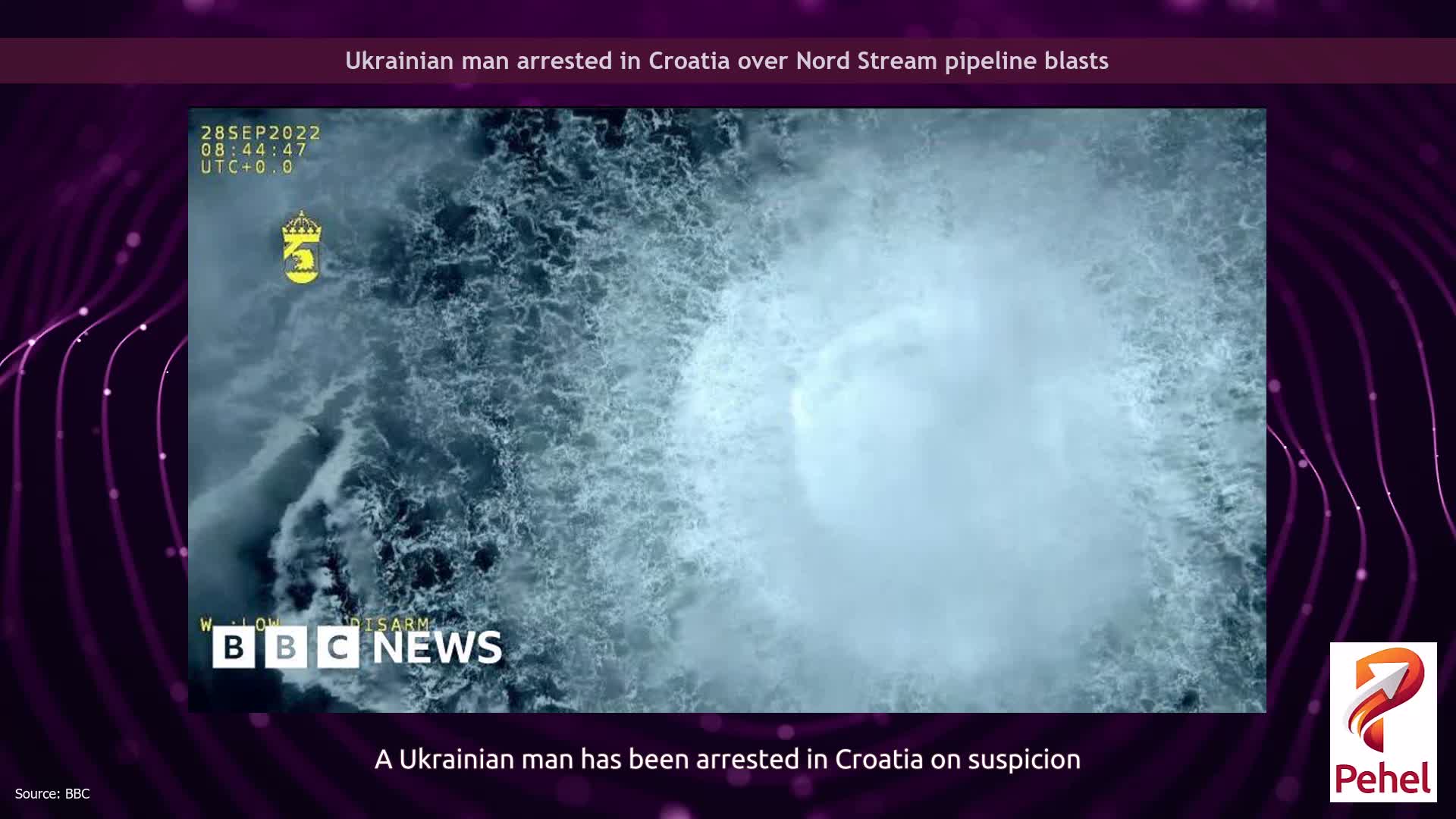 Ukrainian man arrested in Croatia over Nord Stream pipeline blasts