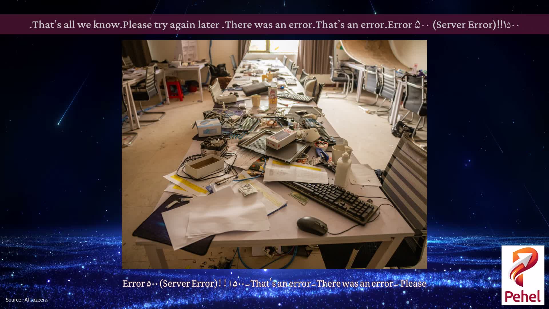 Error ۵۰۰ (Server Error)!!۱۵۰۰۔That’s an error۔There was an error۔ Please try again later۔That’s all we know۔