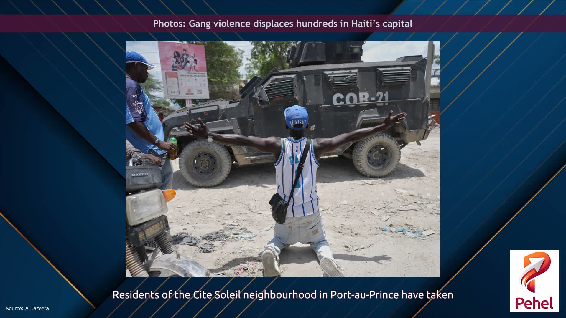Photos: Gang violence displaces hundreds in Haiti’s capital