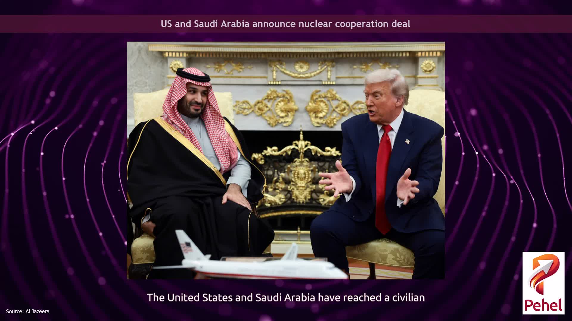 US and Saudi Arabia announce nuclear cooperation deal