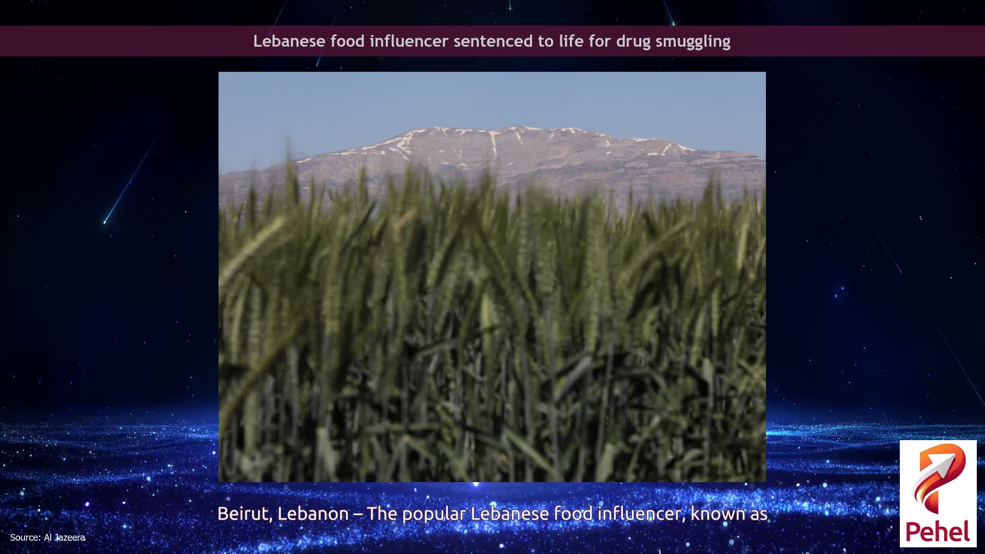 Lebanese food influencer sentenced to life for drug smuggling