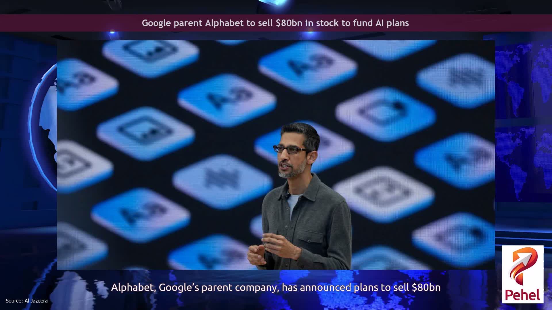 Google parent Alphabet to sell $80bn in stock to fund AI plans