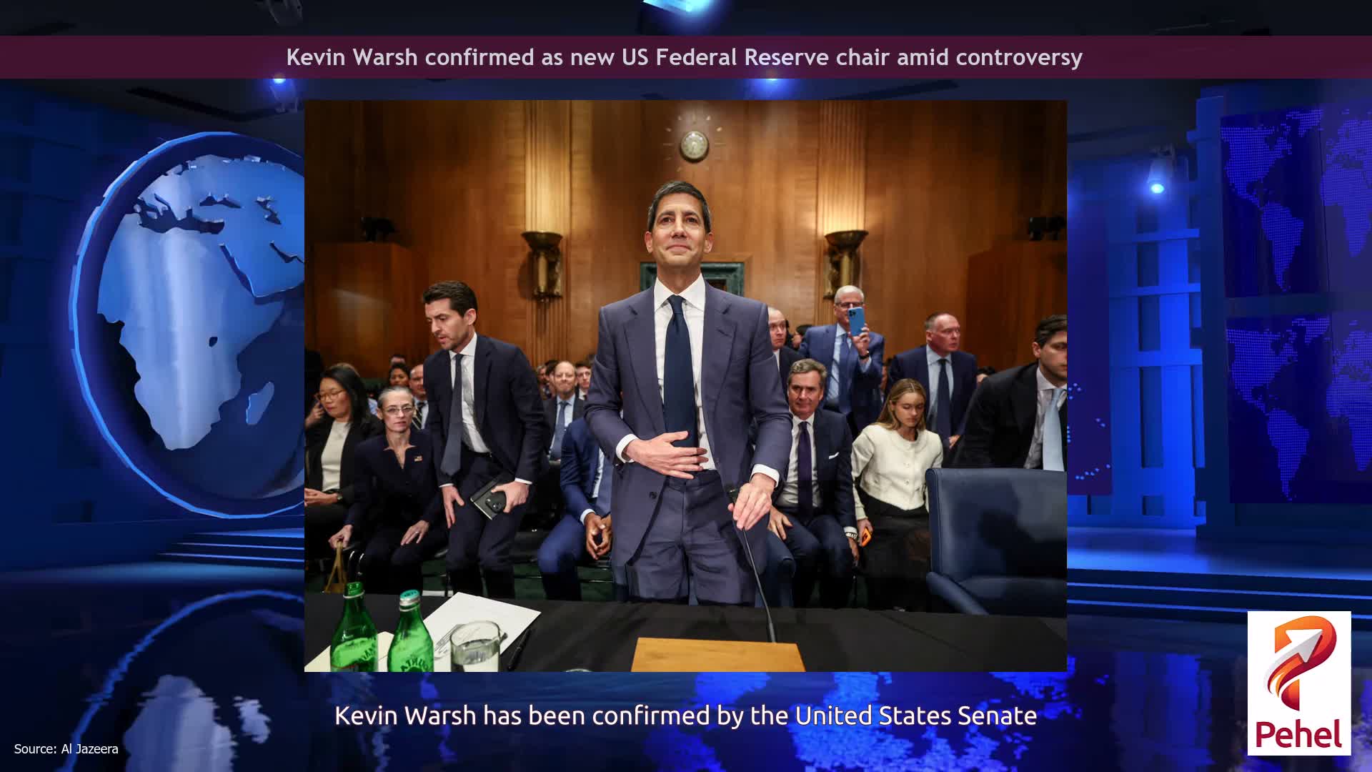 Kevin Warsh confirmed as new US Federal Reserve chair amid controversy