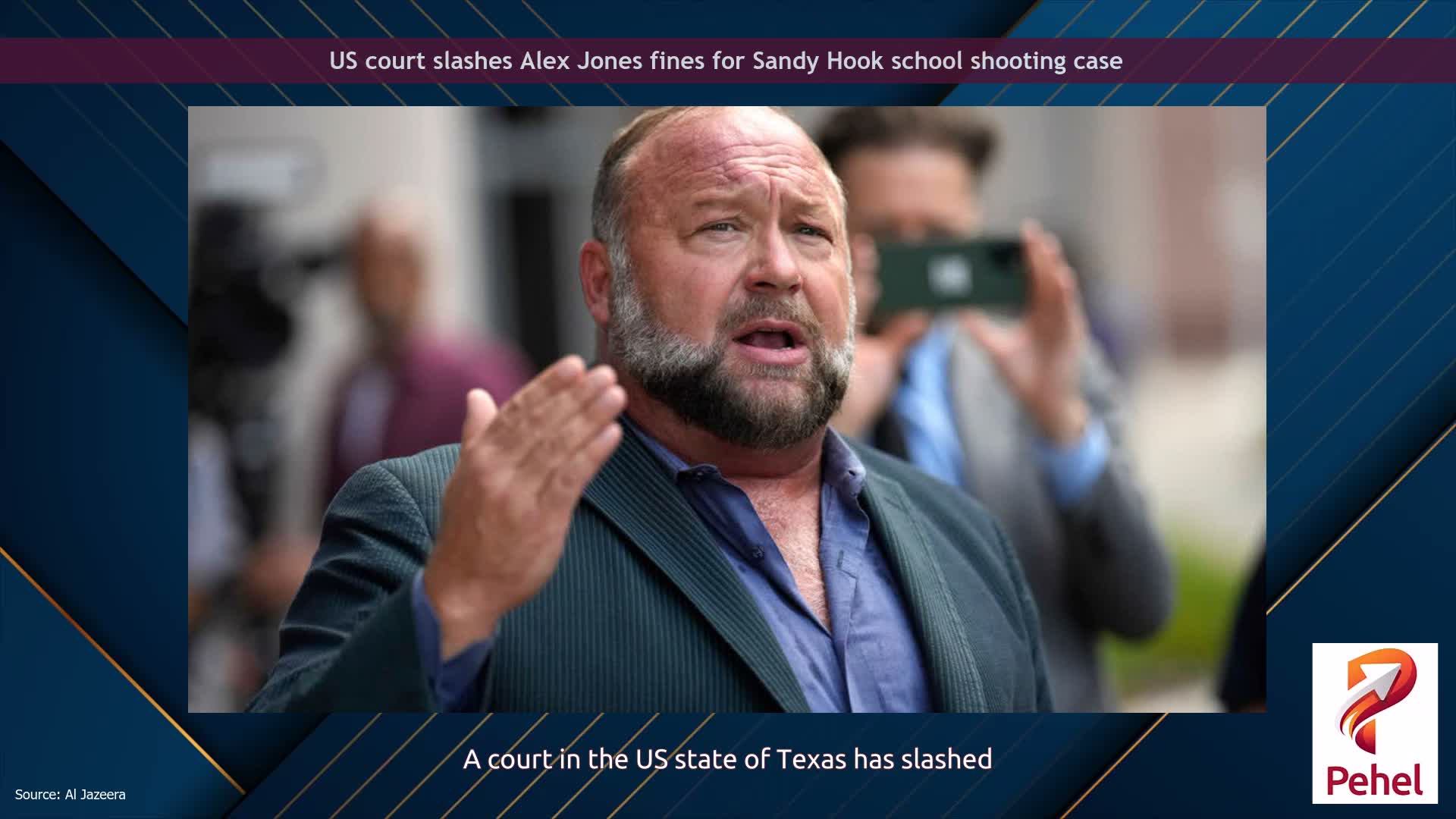 US court slashes Alex Jones fines for Sandy Hook school shooting case