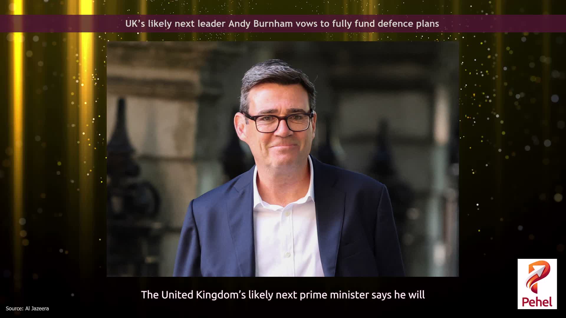 UK’s likely next leader Andy Burnham vows to fully fund defence plans