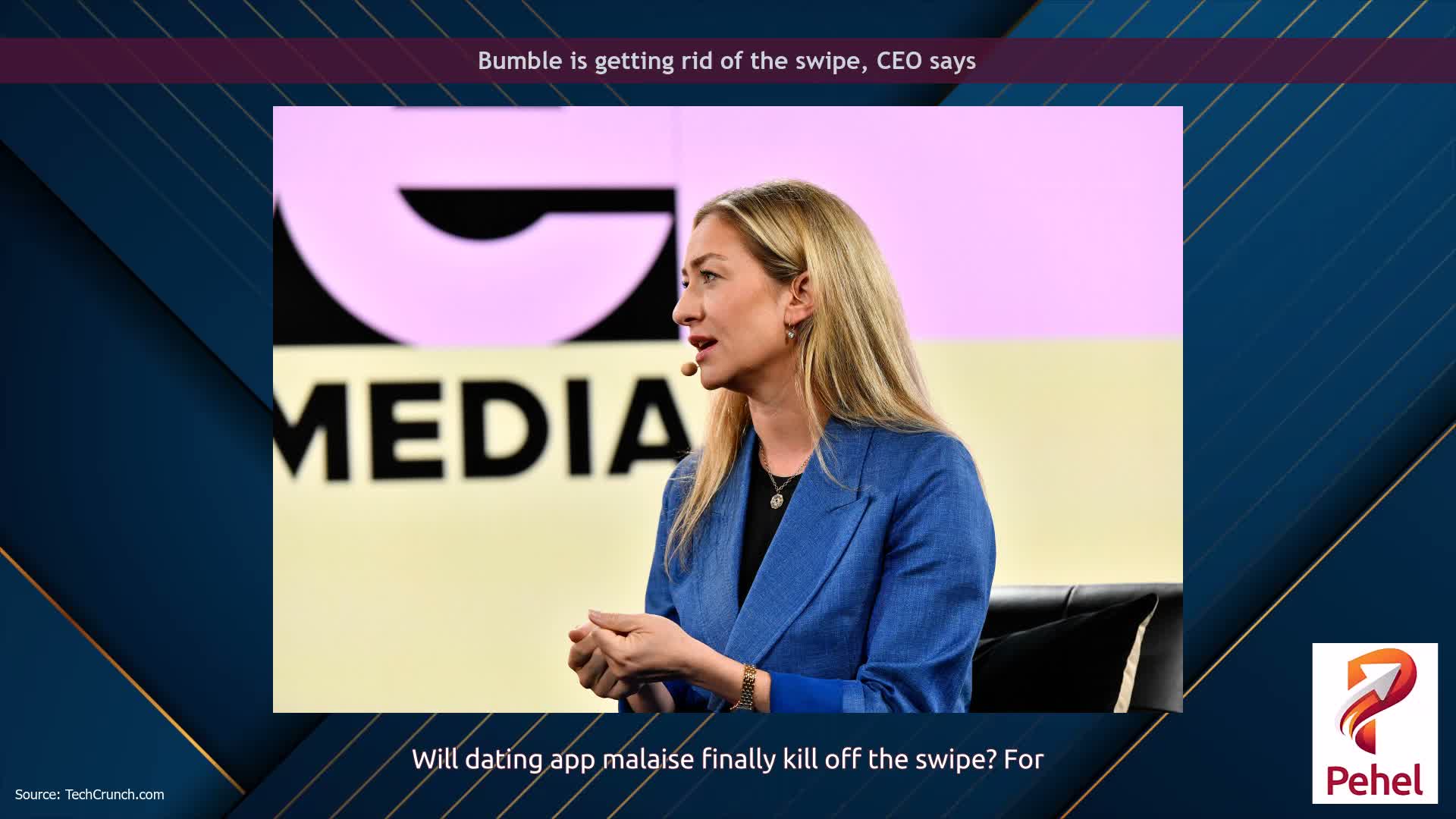 Bumble is getting rid of the swipe, CEO says
