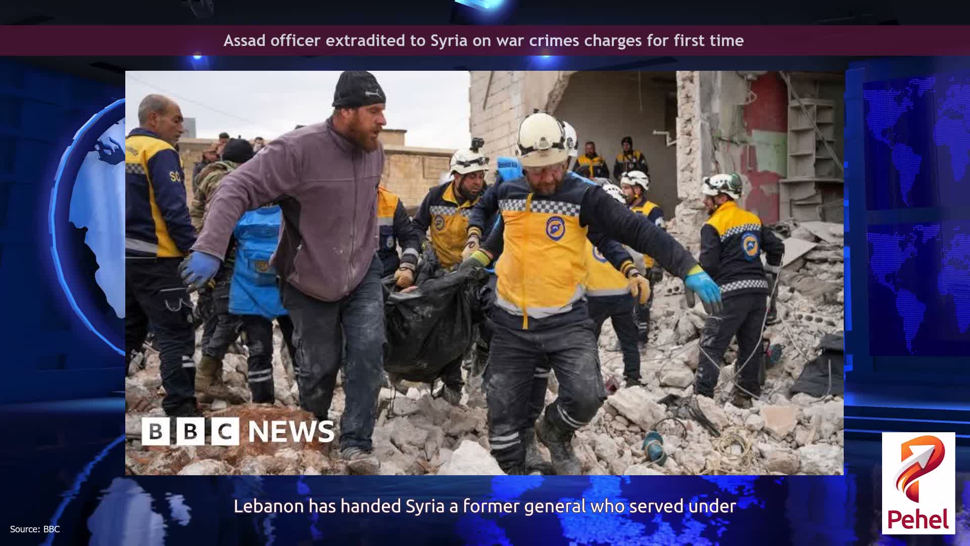 Assad officer extradited to Syria on war crimes charges for first time