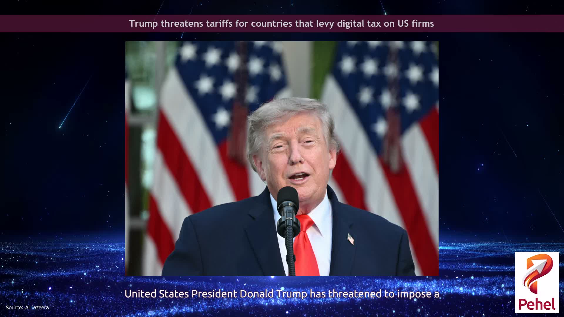 Trump threatens tariffs for countries that levy digital tax on US firms