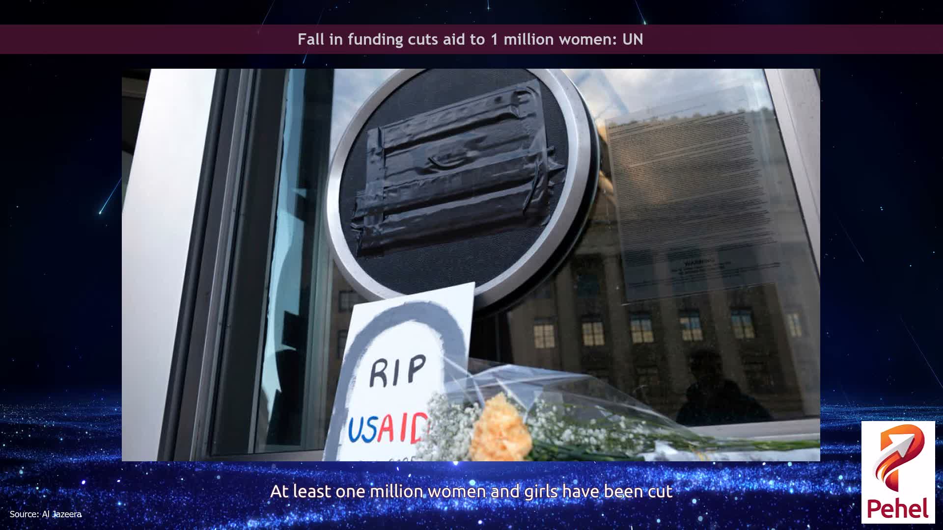 Fall in funding cuts aid to 1 million women: UN