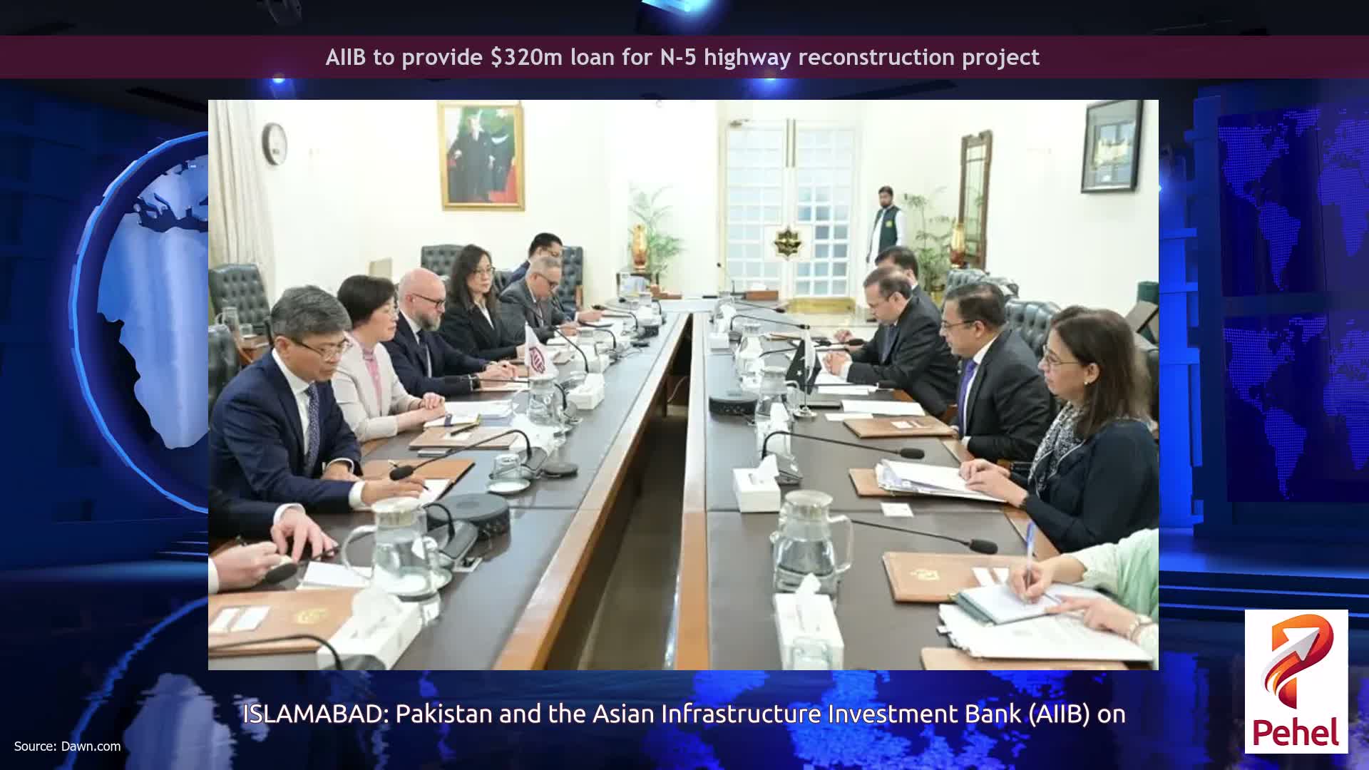 AIIB to provide $320m loan for N-5 highway reconstruction project