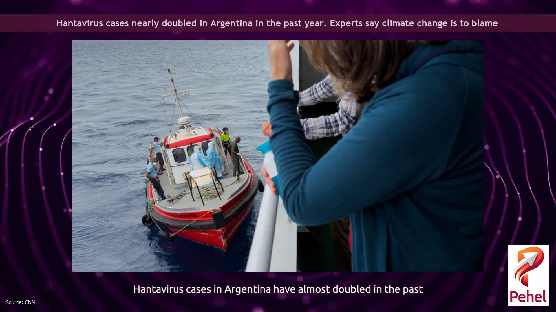 Hantavirus cases nearly doubled in Argentina in the past year. Experts say climate change is to blame