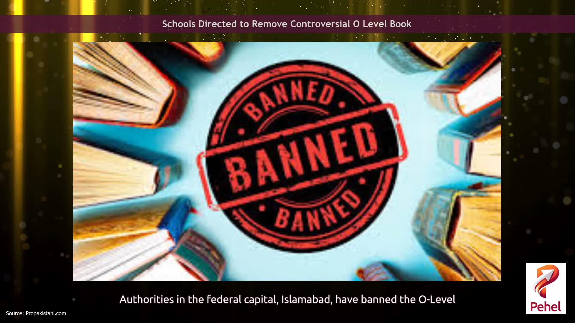 Schools Directed to Remove Controversial O Level Book