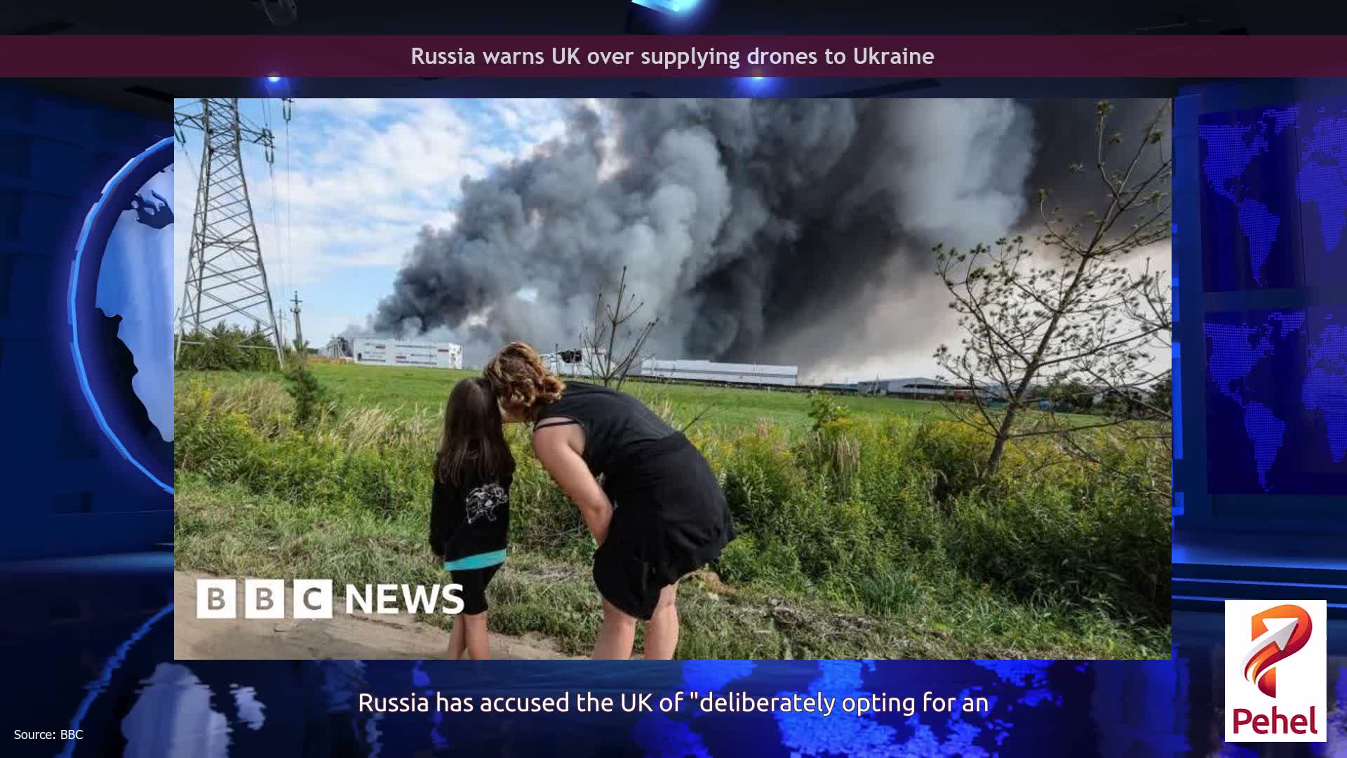 Russia warns UK over supplying drones to Ukraine