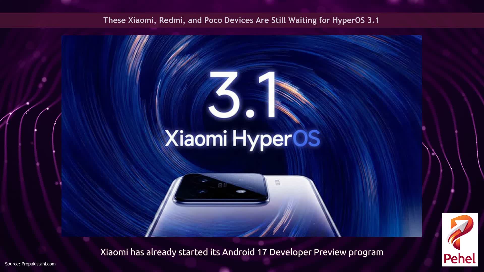 These Xiaomi, Redmi, and Poco Devices Are Still Waiting for HyperOS 3.1