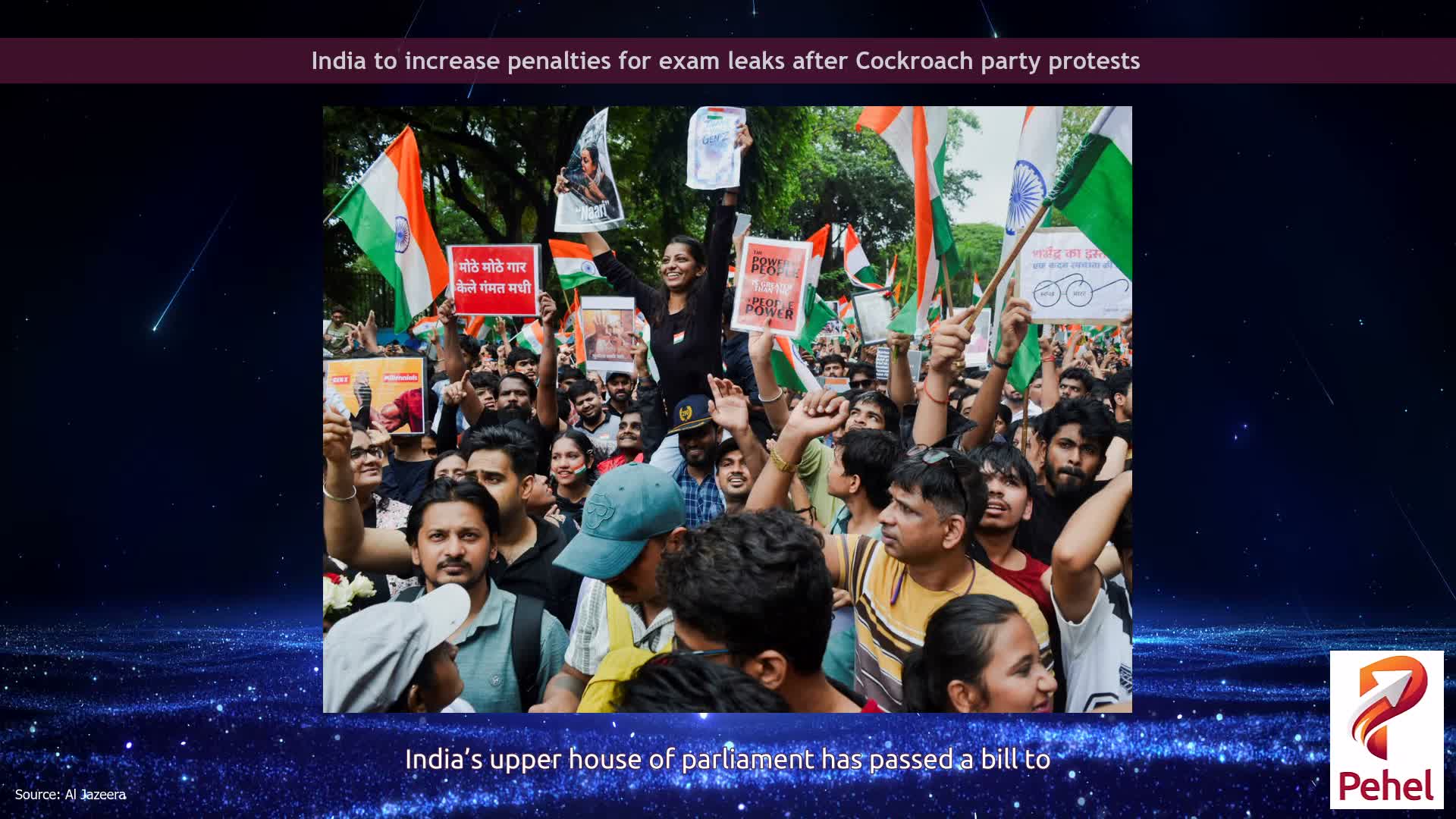India to increase penalties for exam leaks after Cockroach party protests