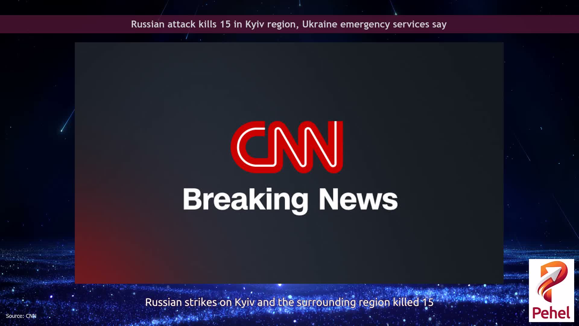 Russian attack kills 15 in Kyiv region, Ukraine emergency services say