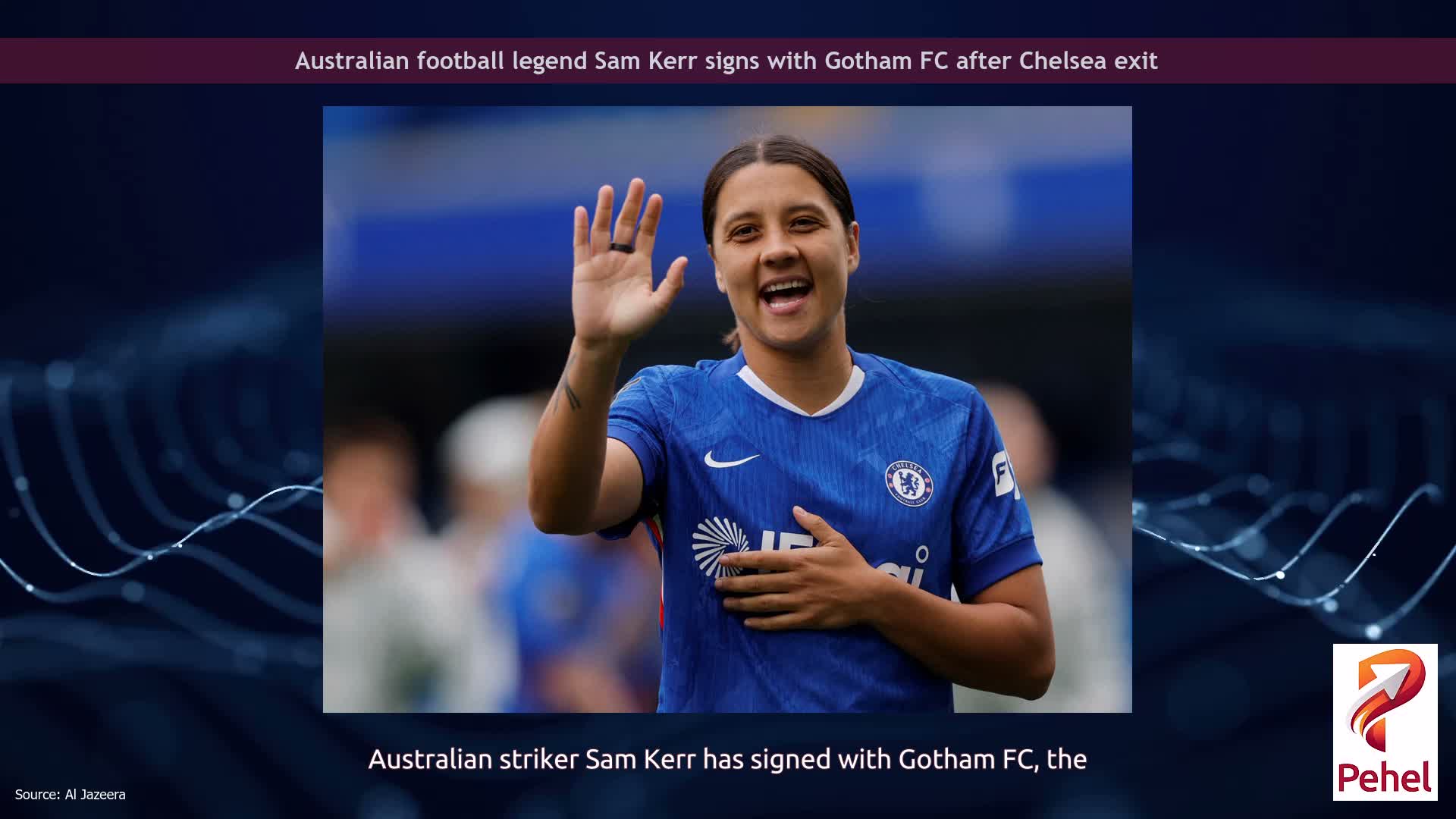 Australian football legend Sam Kerr signs with Gotham FC after Chelsea exit