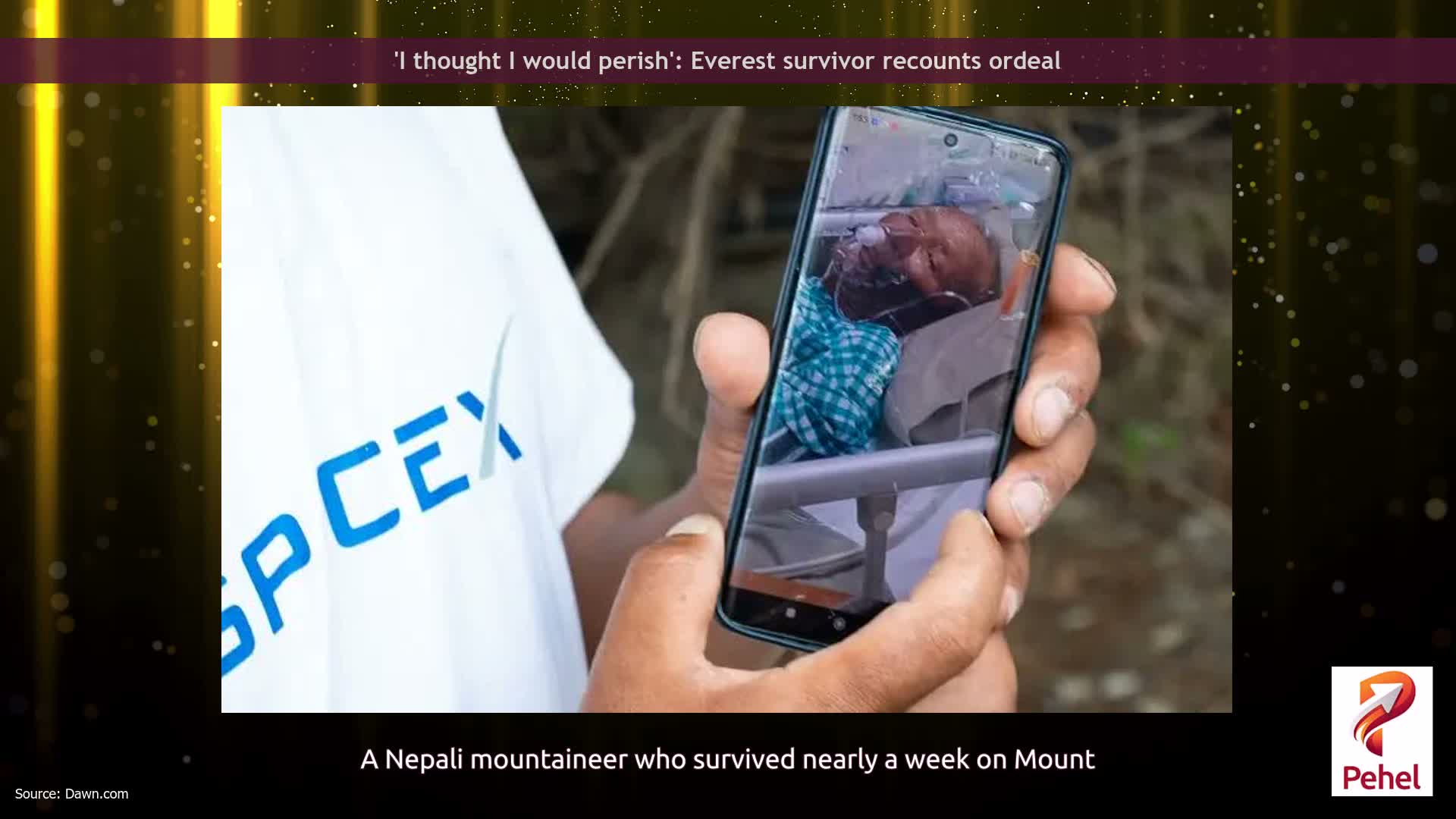 'I thought I would perish': Everest survivor recounts ordeal