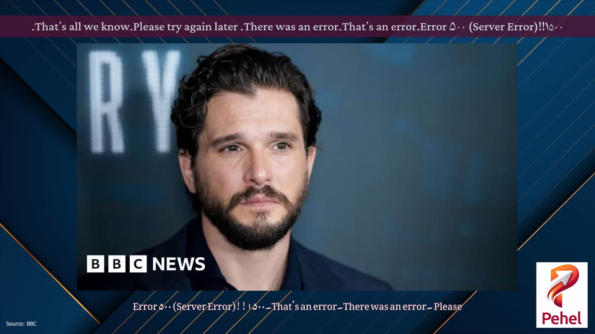 Error ۵۰۰ (Server Error)!!۱۵۰۰۔That’s an error۔There was an error۔ Please try again later۔That’s all we know۔