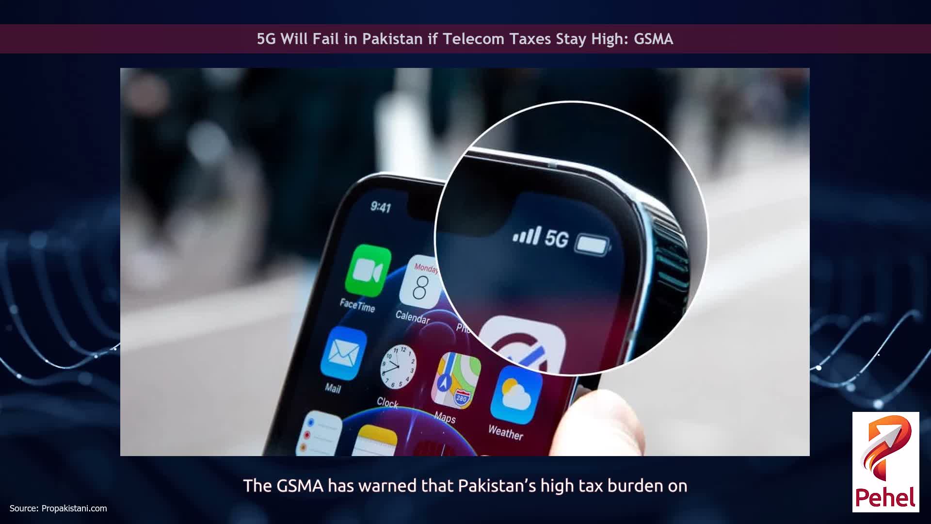 5G Will Fail in Pakistan if Telecom Taxes Stay High: GSMA