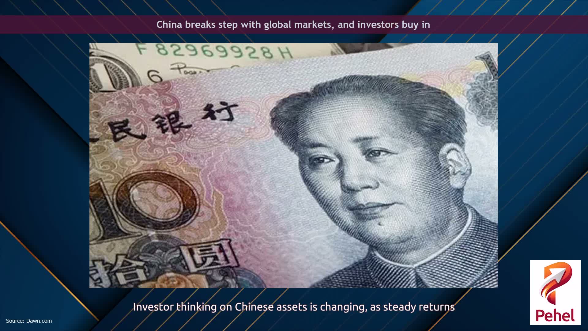 China breaks step with global markets, and investors buy in