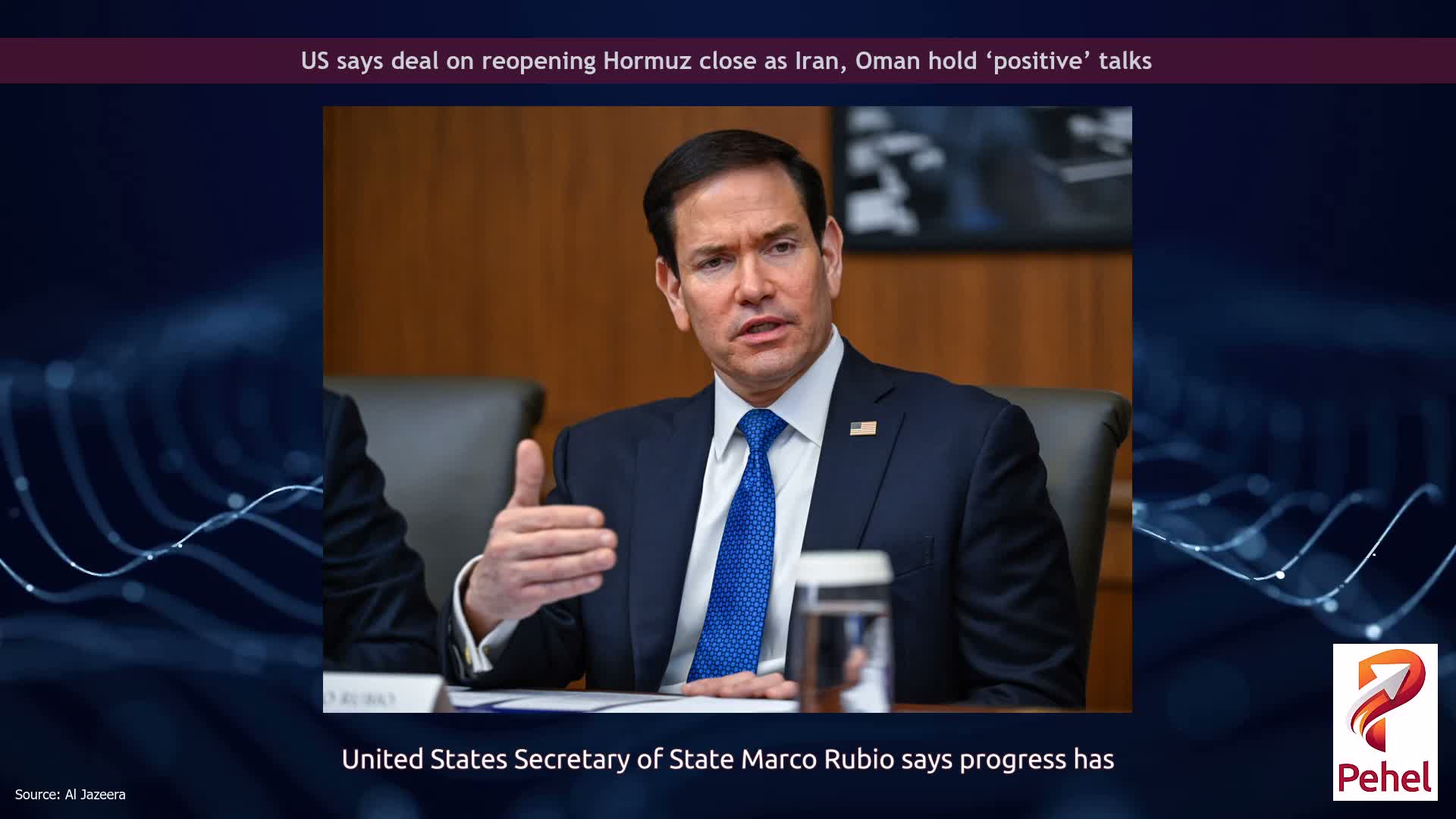 US says deal on reopening Hormuz close as Iran, Oman hold ‘positive’ talks