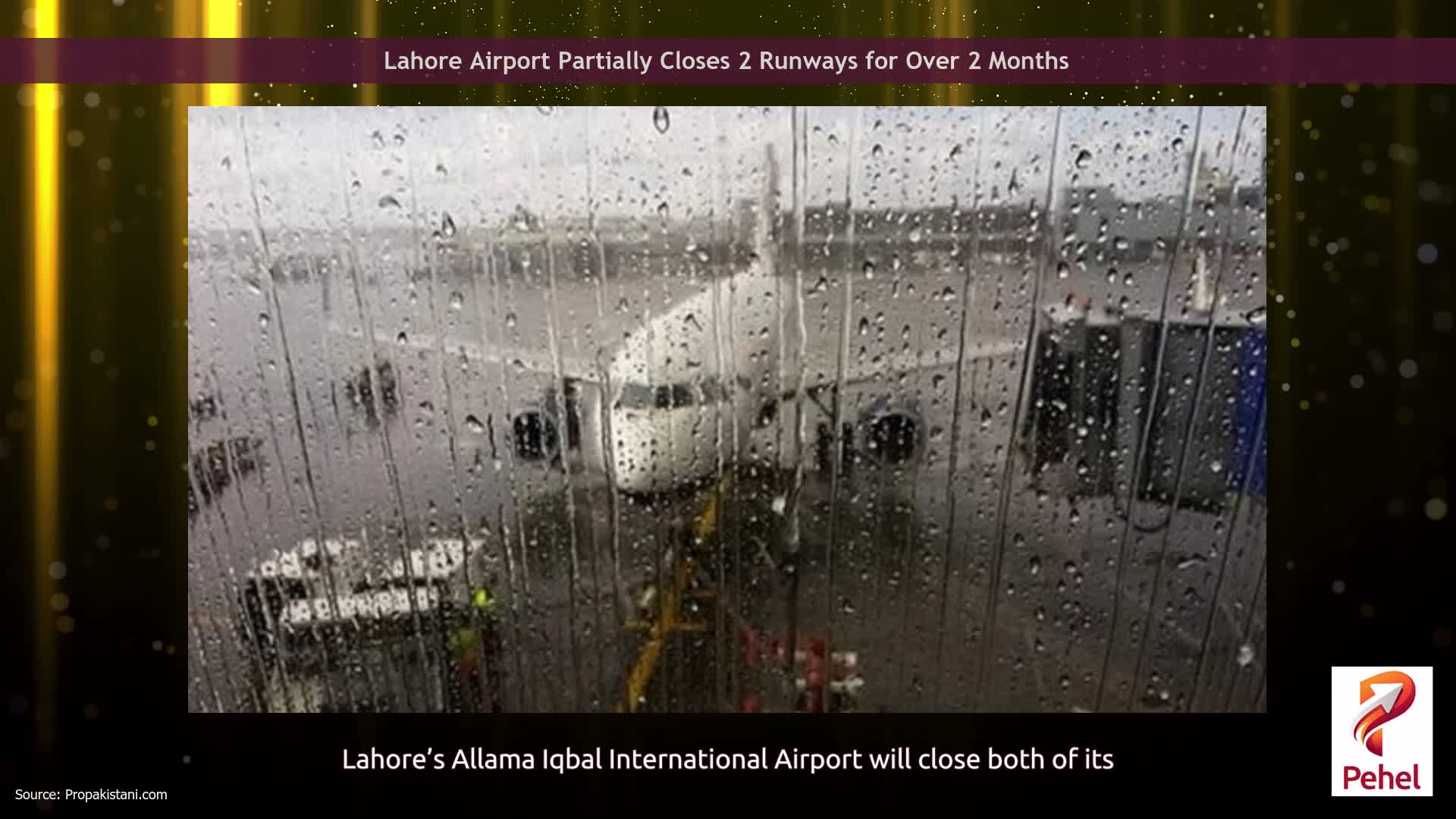 Lahore Airport Partially Closes 2 Runways for Over 2 Months