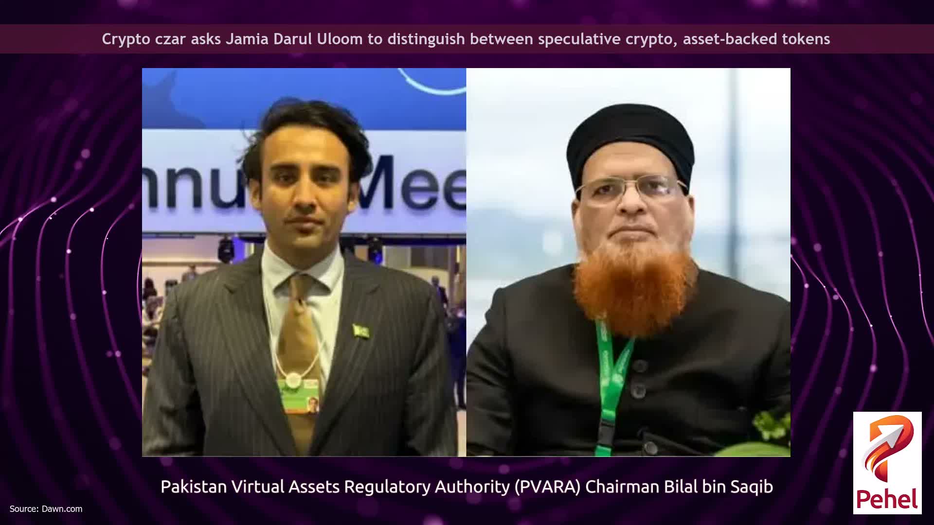 Crypto czar asks Jamia Darul Uloom to distinguish between speculative crypto, asset-backed tokens