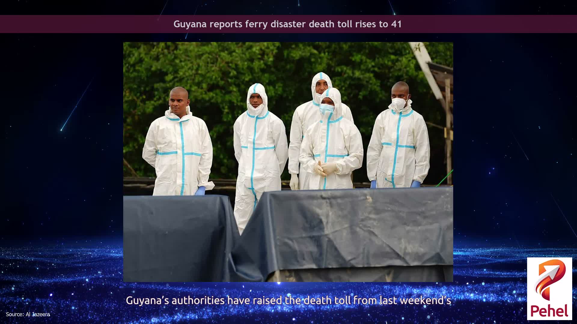Guyana reports ferry disaster death toll rises to 41