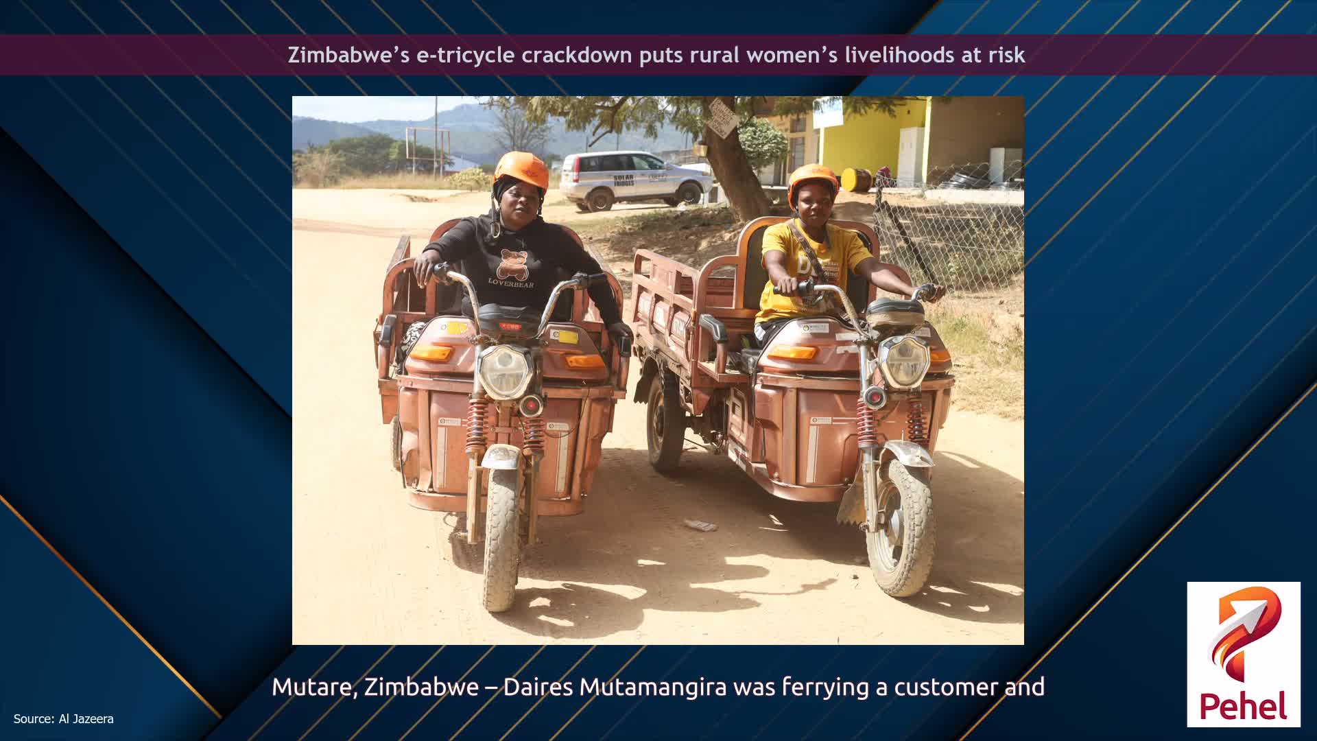 Zimbabwe’s e-tricycle crackdown puts rural women’s livelihoods at risk