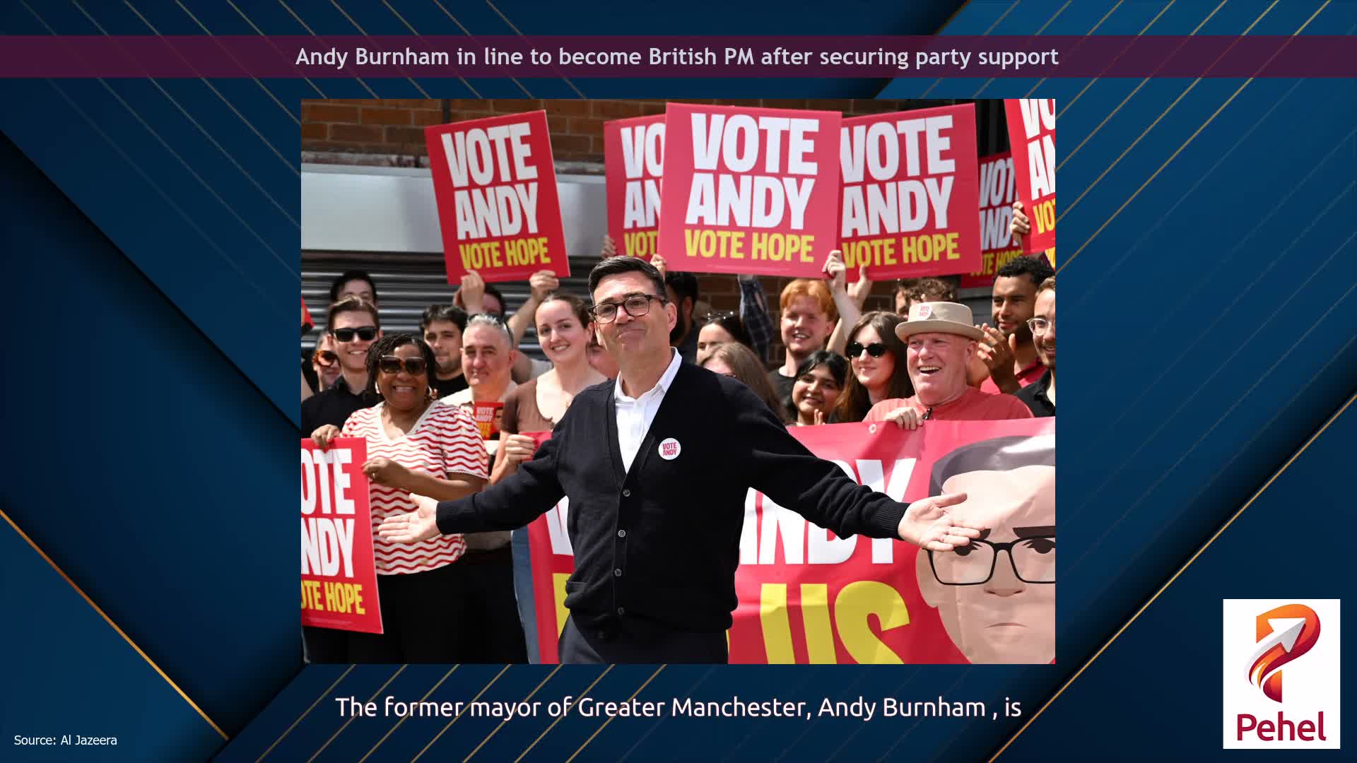 Andy Burnham in line to become British PM after securing party support